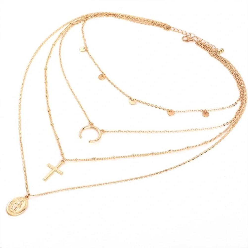 3/$30 ❤️ Multi Layered Pendant Necklace - Picture 3 of 5